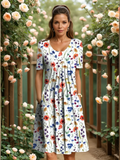 GEORGINA | Elegantti mekko vatsaa peittävällä mallilla