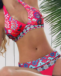 Neeltje - Bikini kukka- ja geometrisellä kuosilla
