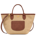 Longchamp - Le Pliage XS Basket Bag Brown Canvas
