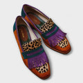 Romy - Kiillotettu ruskea loafer