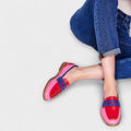 Vivian - Värikäs patchwork-loafer