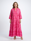 Marielle | Nappirivillinen midi-mekko