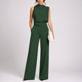 Anna | Hihaton leveälahkeinen jumpsuit